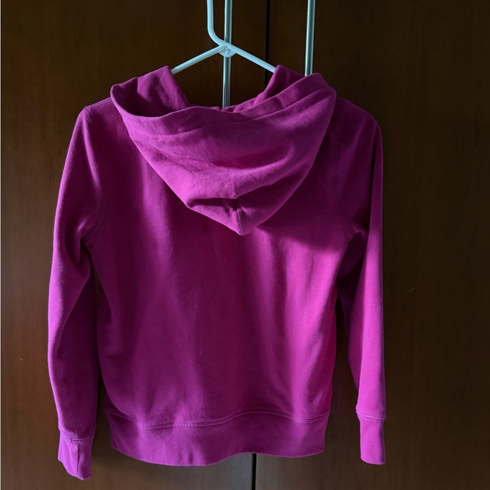 Polo by Ralph Lauren Girls' French Terry Full Zip Hoodie in Preppy Pink size 16 - Picture 3 of 6